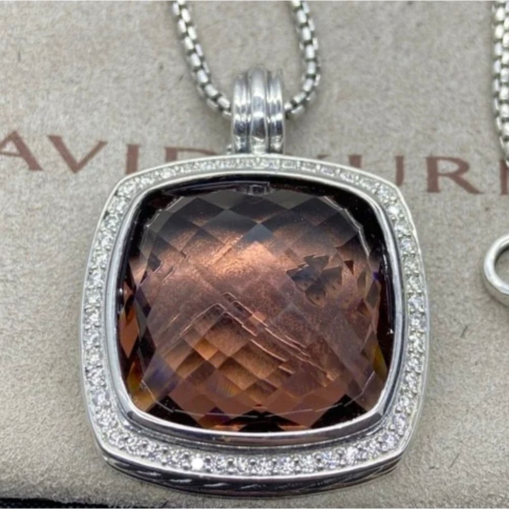 DAVID YURMAN ALBION MORGANITE PENDANT